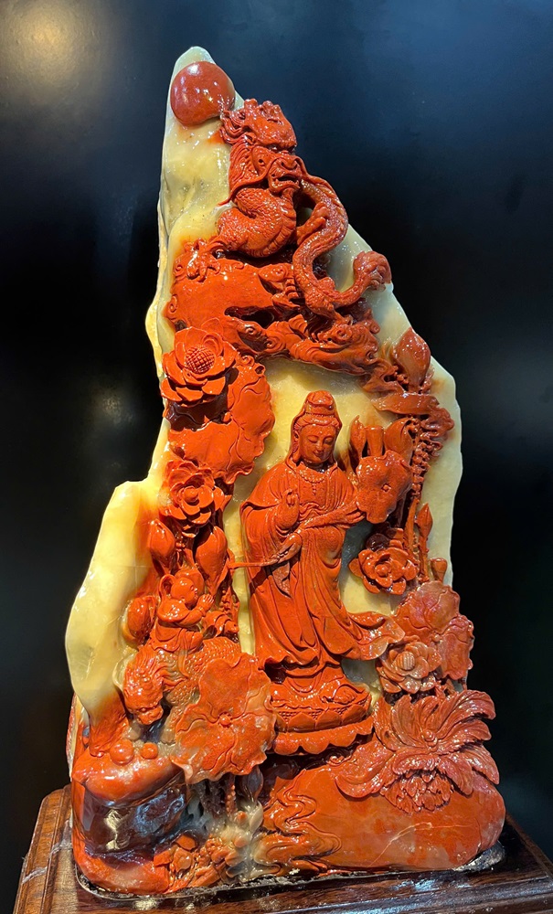 Phật Mẹ Quan Âm Ngọc Thọ Sơn (Kèm giấy kiểm đinh)