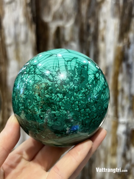 Quả Cầu Đá Khổng Tước 8.7cm