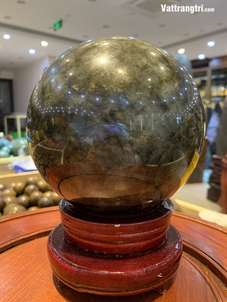 Quả cầu đá xà cừ 13cm