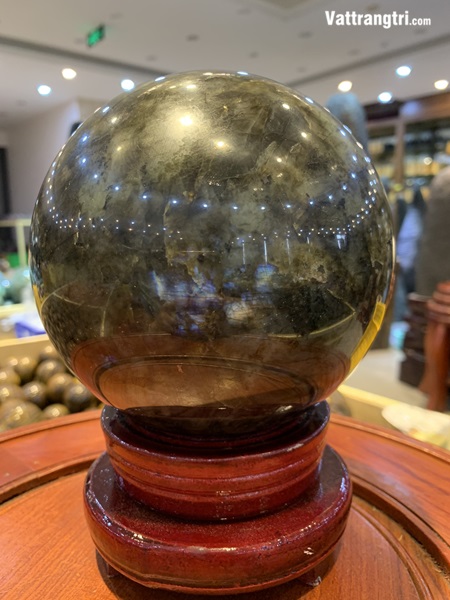 Quả cầu đá xà cừ 13cm