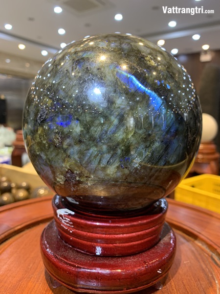 Quả cầu đá xà cừ 14cm