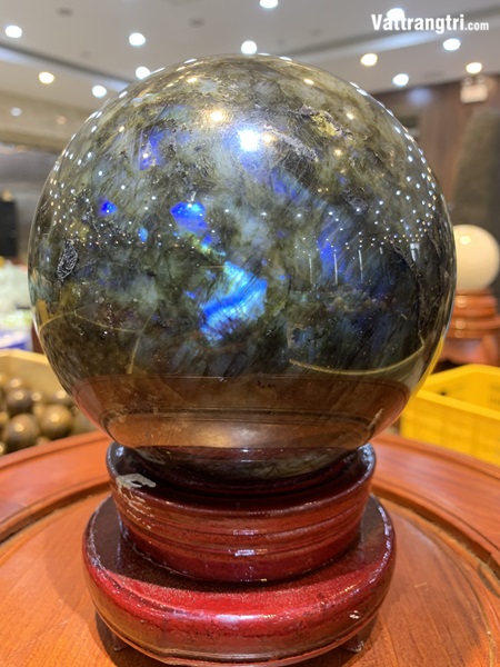 Quả cầu đá xà cừ 14cm