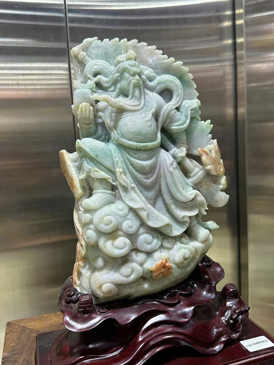 Ngài Quan Công Ngọc Phỉ Thuý (Kèm giấy kiểm đinh)