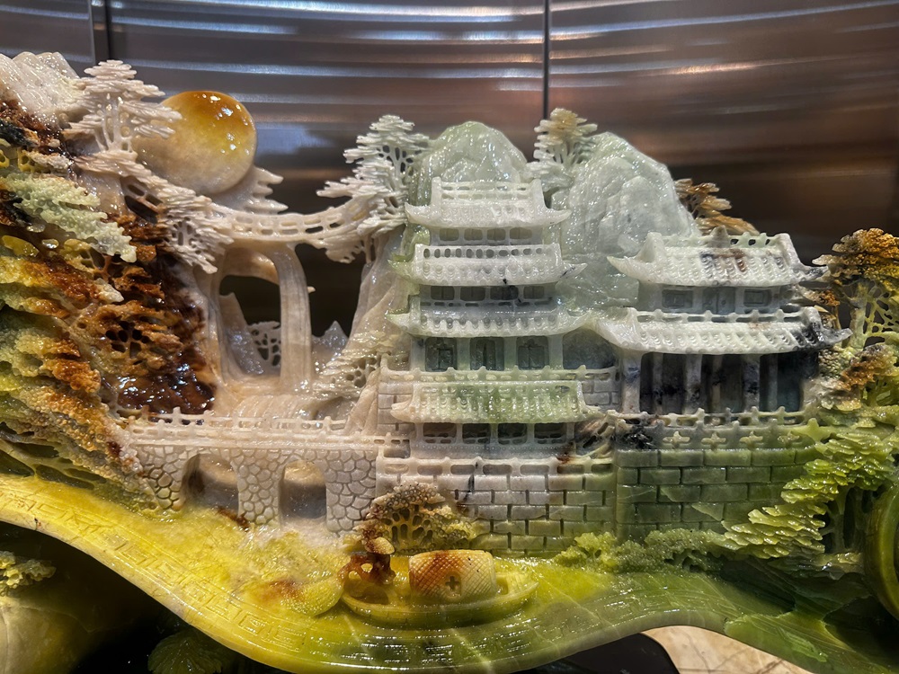 Siêu Phẩm Bồng Lai Tiên Cảnh Ngọc Serpentine