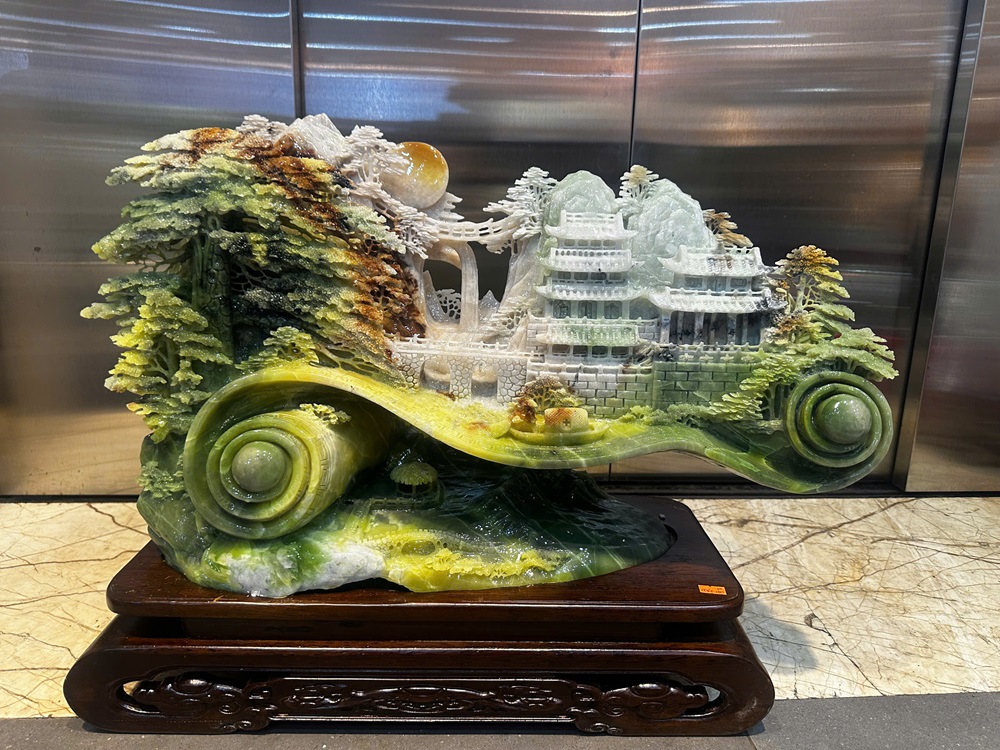 Siêu Phẩm Bồng Lai Tiên Cảnh Ngọc Serpentine