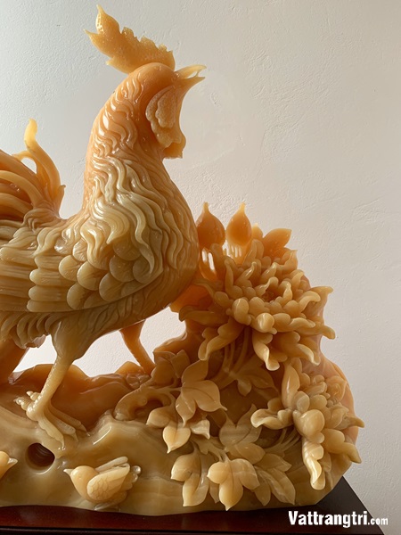 Tác Phẩm Gà ngọc phú quý ngọc hoàng long 90cm