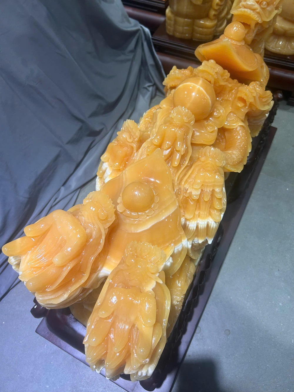 Tác Phẩm Gậy Như Ý Cửu Long Ngọc Hoàng Long