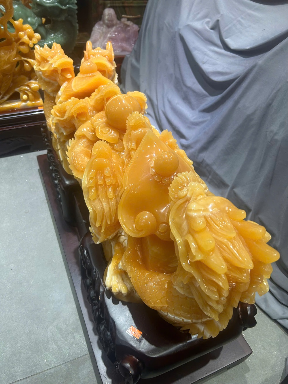 Tác Phẩm Gậy Như Ý Cửu Long Ngọc Hoàng Long