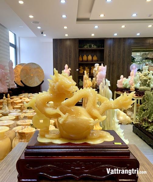 Tác phẩm nhất long vờn ngọc Ngọc hoàng long 36m