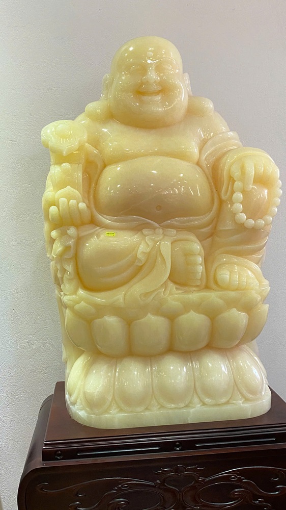 Thần tài di lặc ngọc hoàng long 85cm