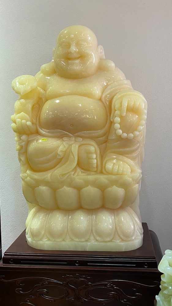 Thần tài di lặc ngọc hoàng long 85cm