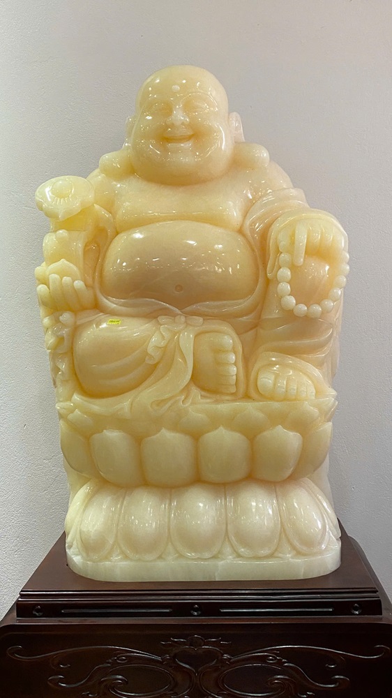 Thần tài di lặc ngọc hoàng long 85cm