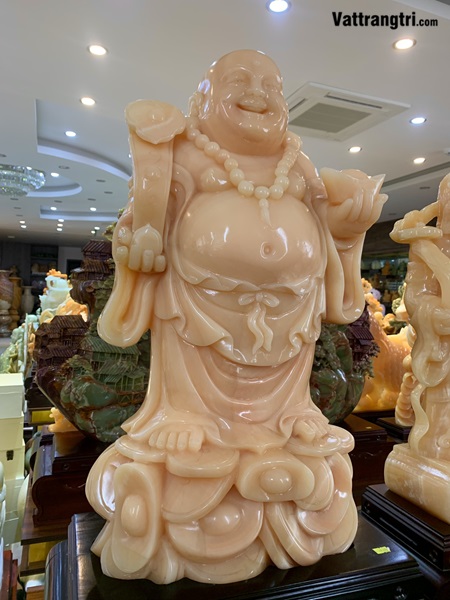 Thần tài di lặc ngọc hoàng long 86cm