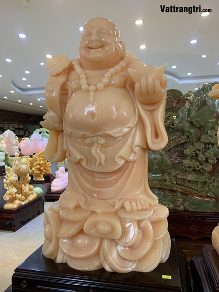 Thần tài di lặc ngọc hoàng long 86cm