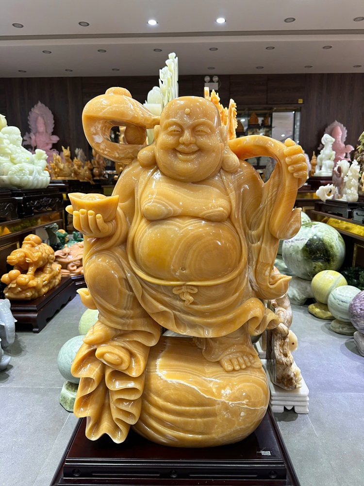 Thần tài di lặc ngọc hoàng long