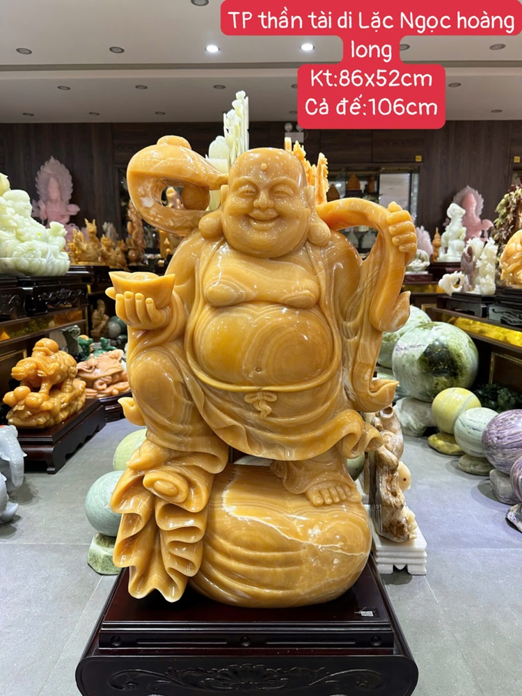 Thần tài di lặc ngọc hoàng long