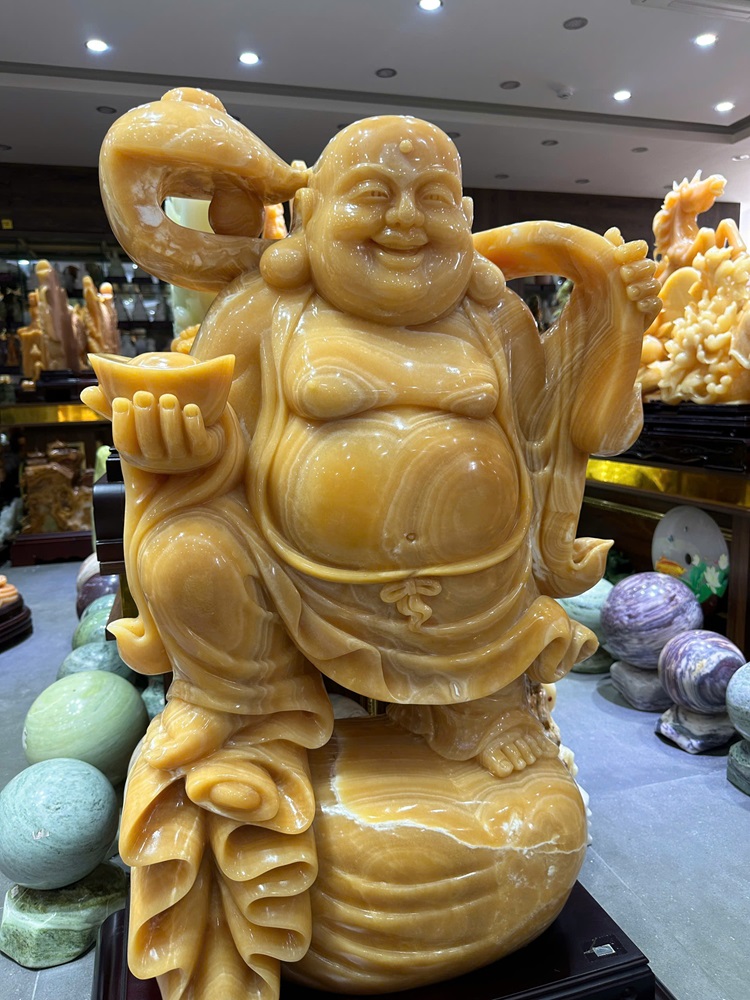 Thần tài di lặc ngọc hoàng long