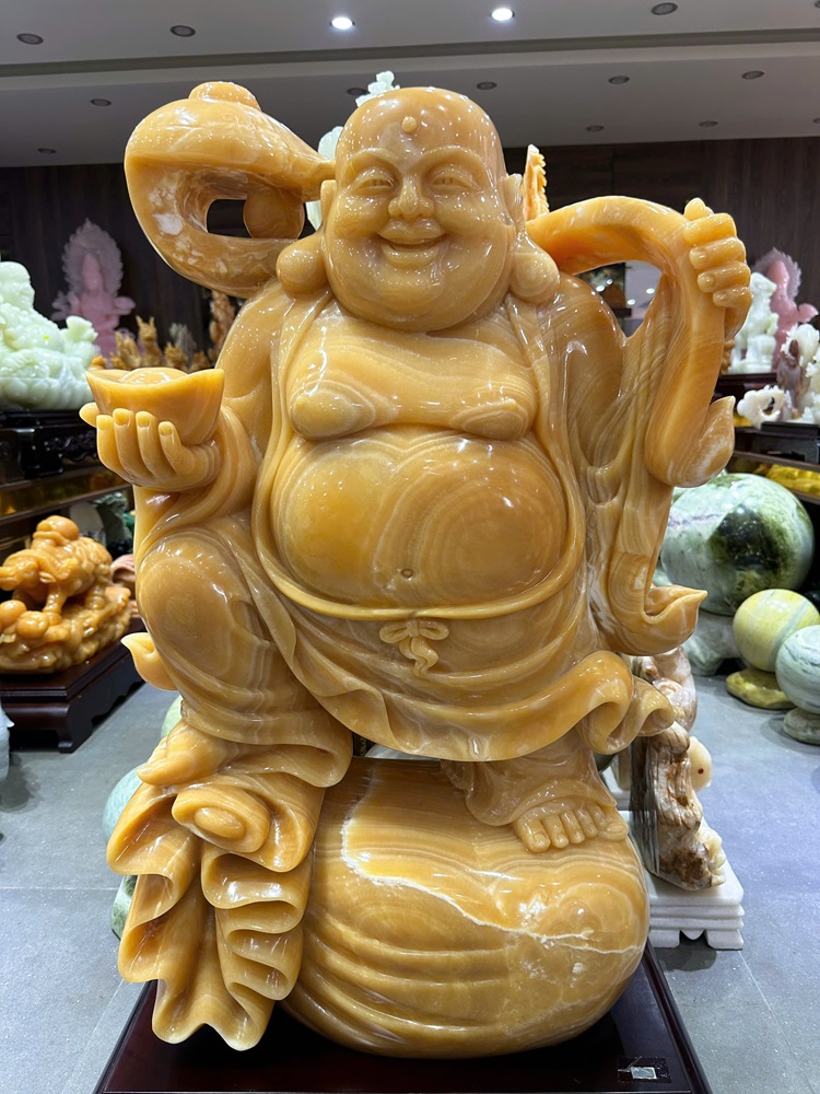 Thần tài di lặc ngọc hoàng long
