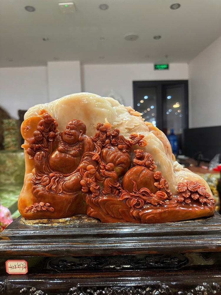 Thần tài di Lặc ngũ phúc Ngọc Thọ Sơn