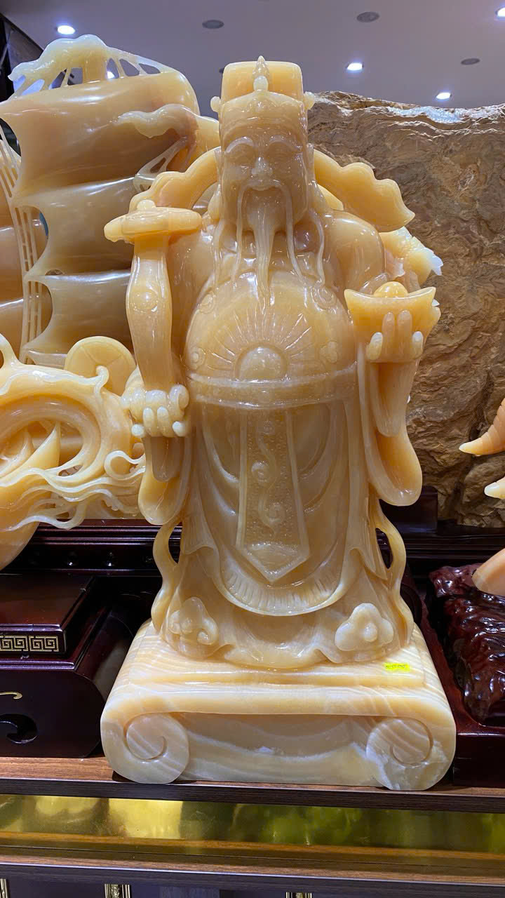 Thần tài ngọc hoàng long 61cm