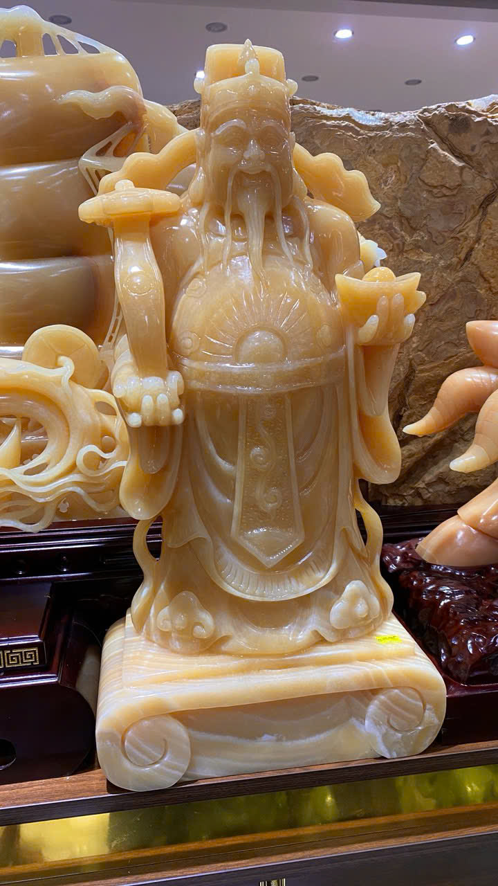 Thần tài ngọc hoàng long 61cm