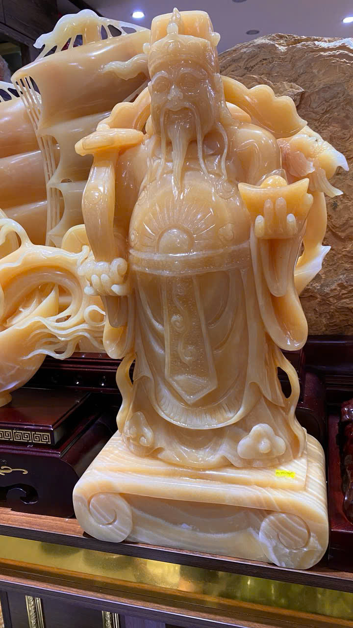 Thần tài ngọc hoàng long 61cm