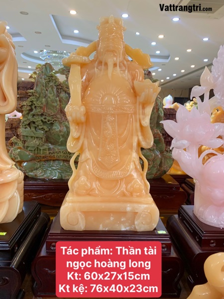 Thần tài ngọc hoàng long 76cm