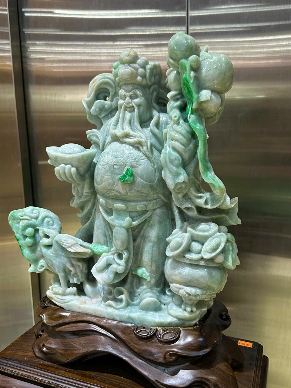 Thần Tài Ngọc Phỉ Thuý (Kèm giấy kiểm đinh)
