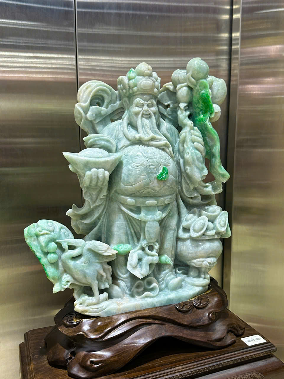 Thần Tài Ngọc Phỉ Thuý (Kèm giấy kiểm đinh)