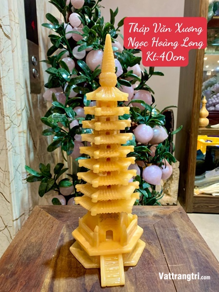Tháp Văn Xương Ngọc Hoàng Long 40cm