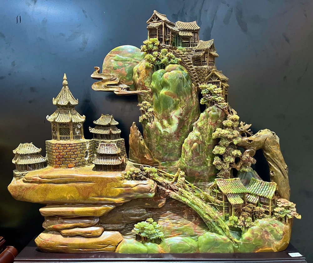 Tp Bồng Lai Tiên Cảnh Ngọc Onyx 100x96x20cm