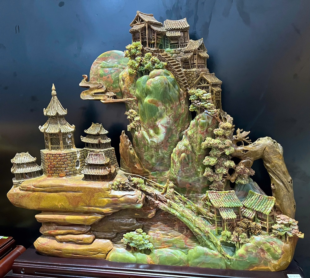 Tp Bồng Lai Tiên Cảnh Ngọc Onyx 100x96x20cm