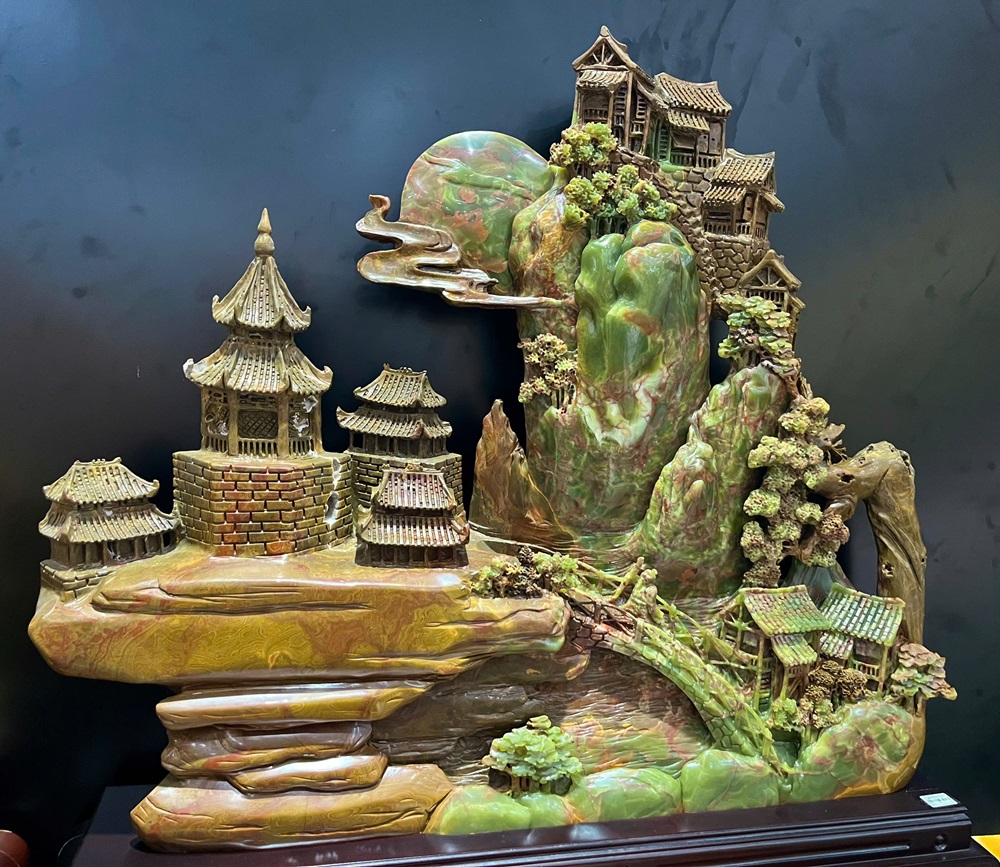 Tp Bồng Lai Tiên Cảnh Ngọc Onyx 100x96x20cm