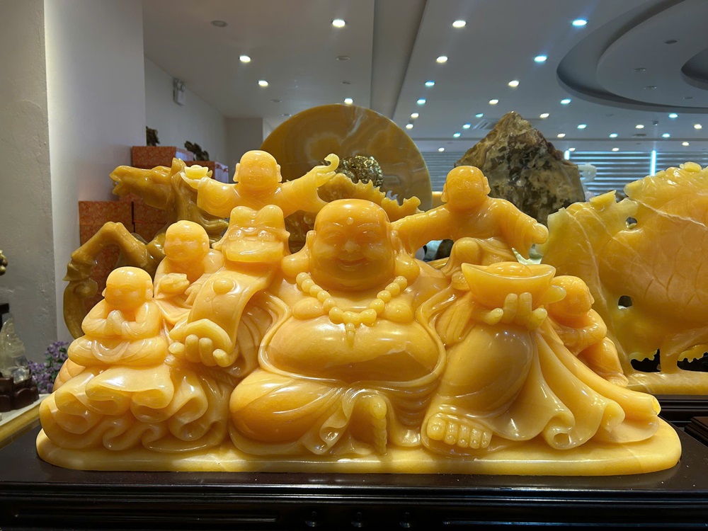 Tp di lặc ngũ phúc ngọc hoàng long 100cm