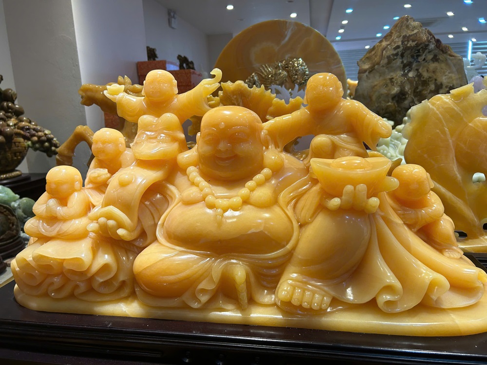 Tp di lặc ngũ phúc ngọc hoàng long 100cm