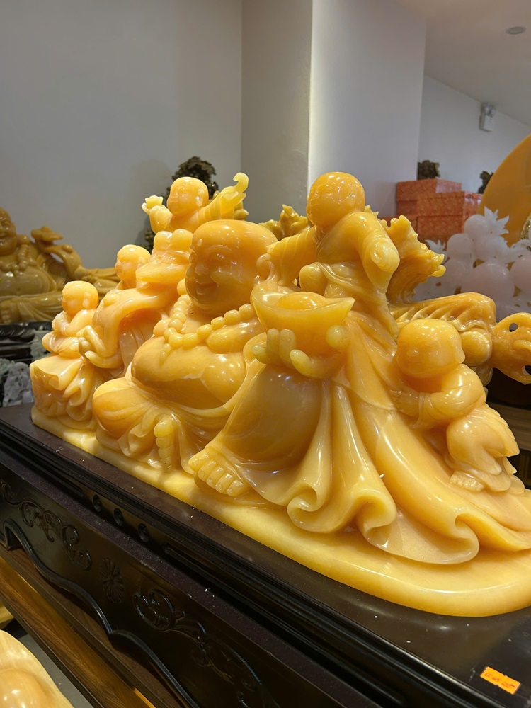 Tp di lặc ngũ phúc ngọc hoàng long 100cm