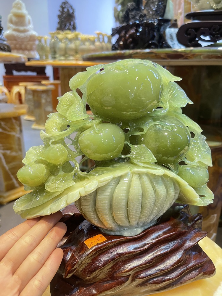 Tp Giỏ Quả Phú Quý Ngọc Tụ Nham