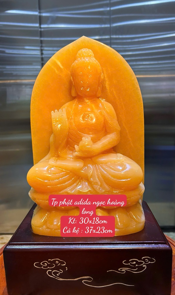 Tp Phật adida ngọc hoàng long 37cm