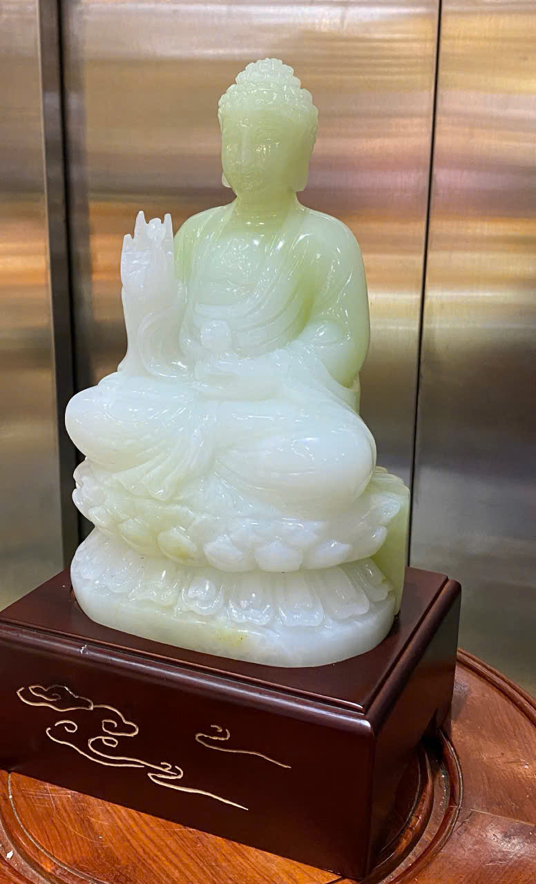 Tp Phật Tổ ADiDa Ngọc Onyx 33cm