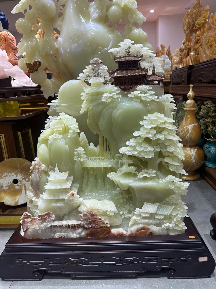 TP Phong Cảnh Hữu Tình Ngọc Onyx 80x78cm