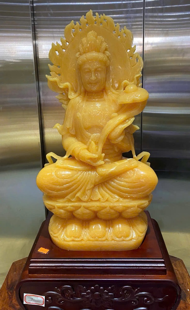 Tp Quan âm bồ tát ngọc hoàng long 63cm