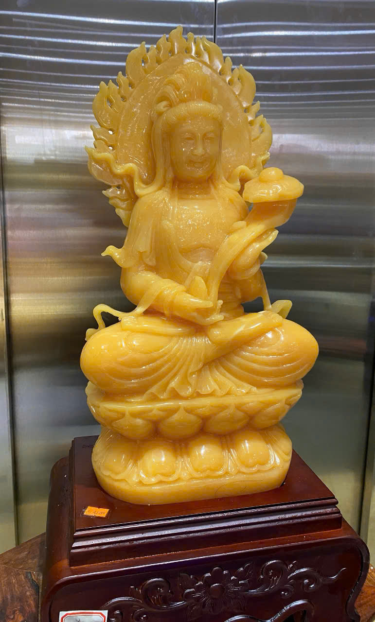 Tp Quan âm bồ tát ngọc hoàng long 63cm