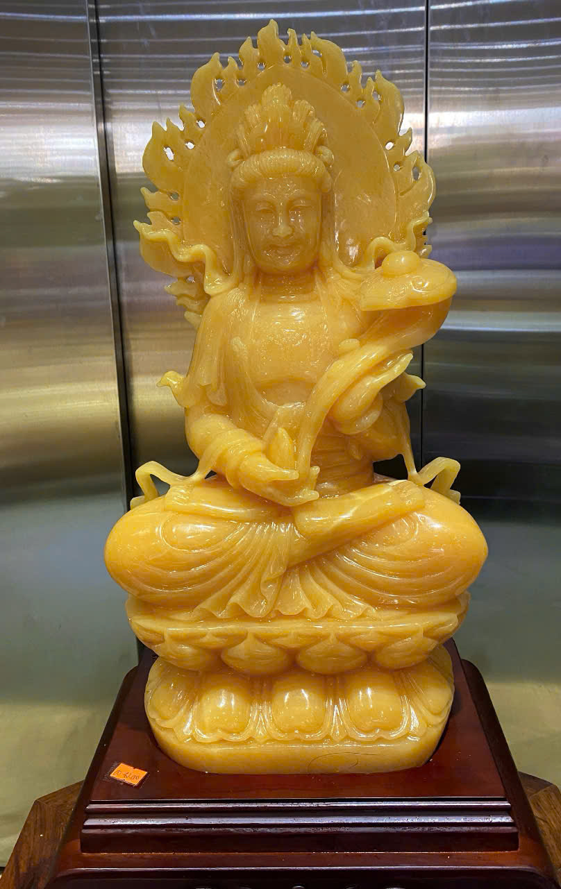 Tp Quan âm bồ tát ngọc hoàng long 63cm