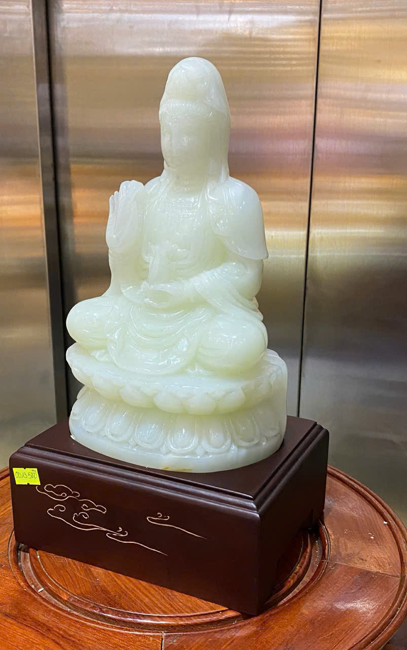 Tp Quan âm ngọc onyx 34cm