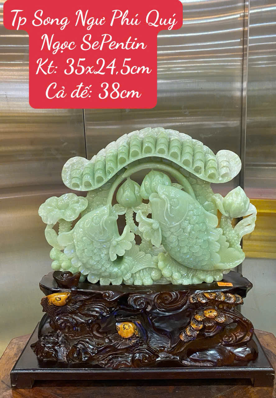 Tp Song Ngư Phú Quý Ngọc Serpentine