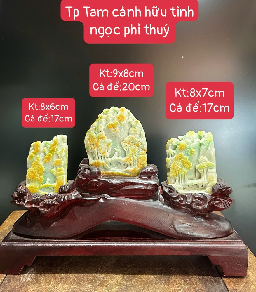 Tp Tam cảnh hữu tình ngọc phỉ thuý