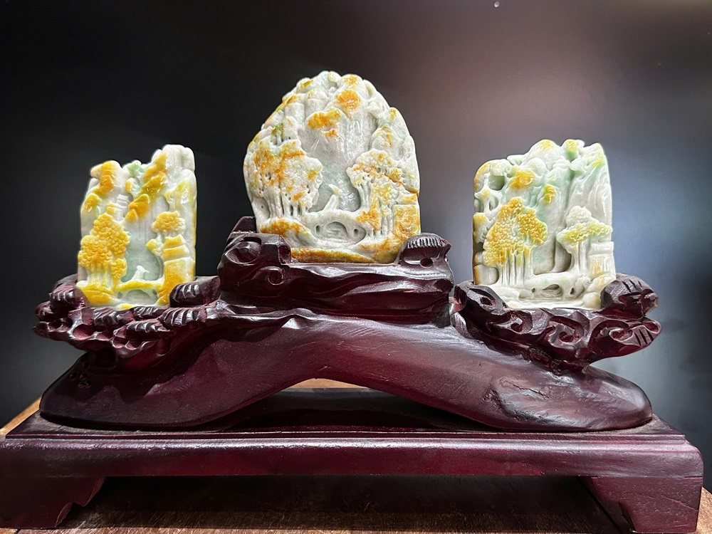 Tp Tam cảnh hữu tình ngọc phỉ thuý