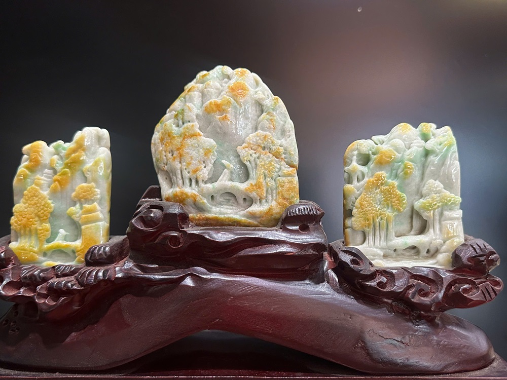 Tp Tam cảnh hữu tình ngọc phỉ thuý