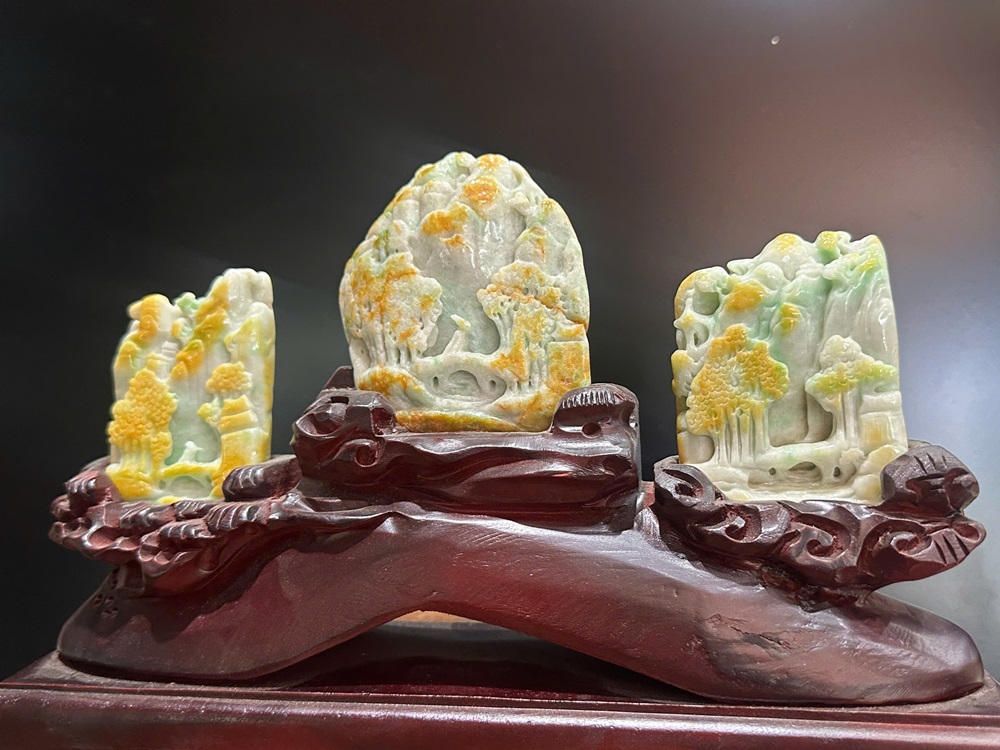 Tp Tam cảnh hữu tình ngọc phỉ thuý