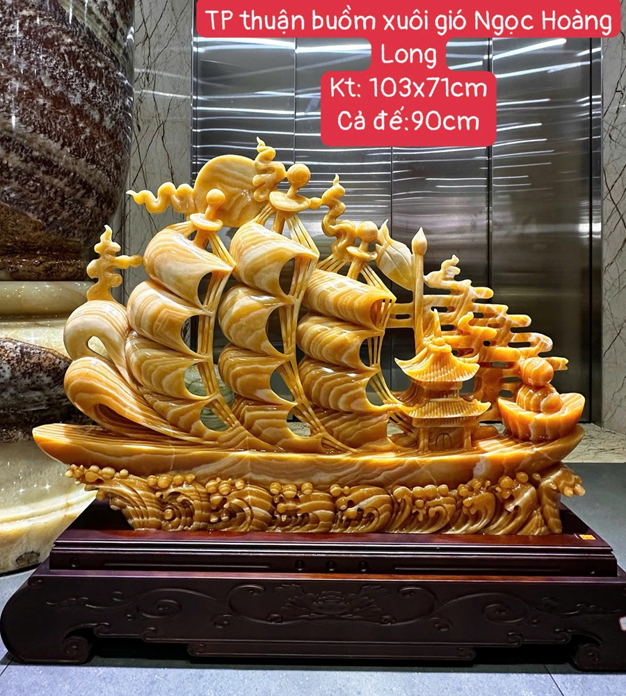 TP Thuận Buồm Xuôi Gió Ngọc Hoàng Long 103x71cm